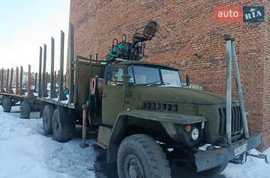Лісовоз / Сортиментовоз Урал 375 1980 в Малині