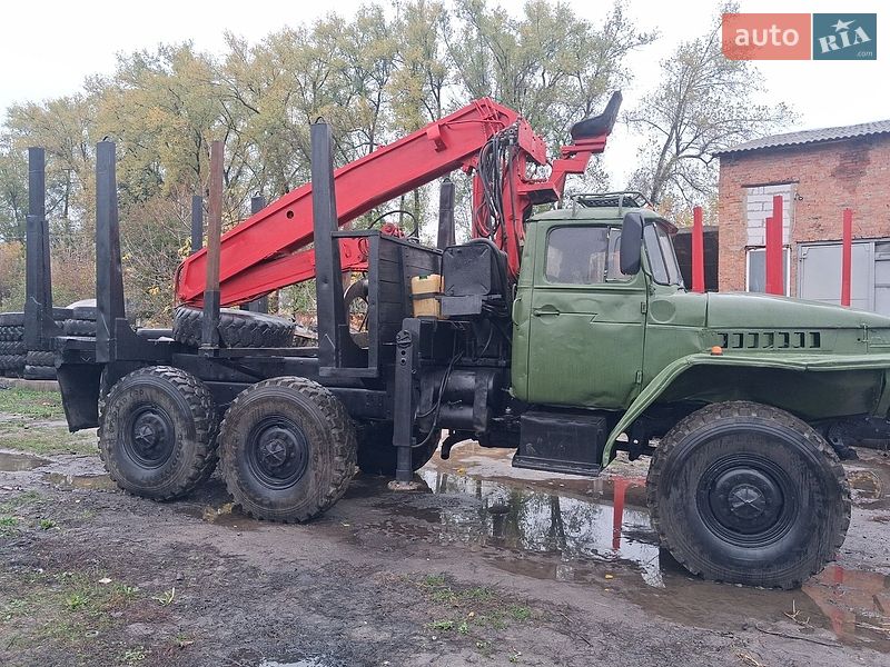 Лесовоз / Сортиментовоз Урал 4320 1988 в Калиновке