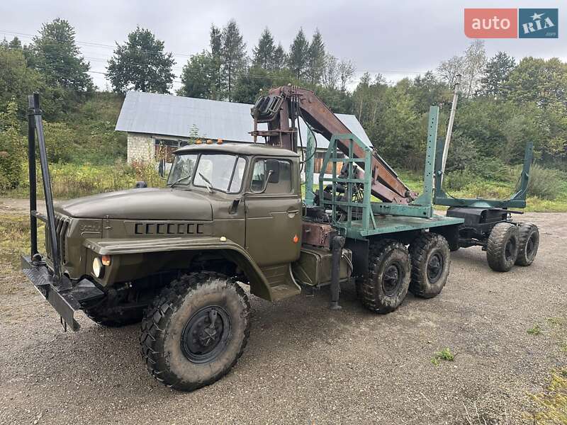 Лесовоз / Сортиментовоз Урал 5557 1987 в Делятине