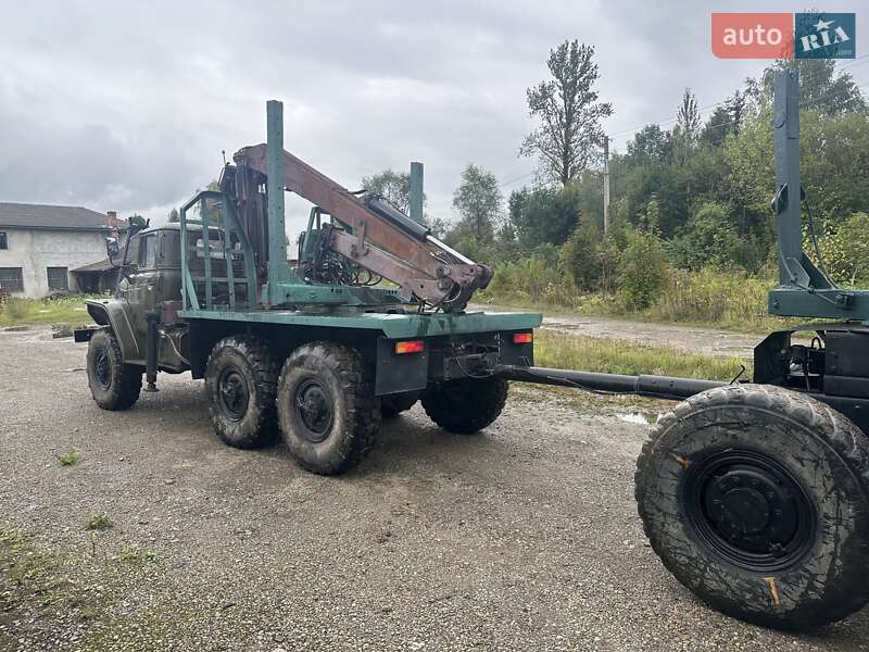 Лесовоз / Сортиментовоз Урал 5557 1987 в Делятине