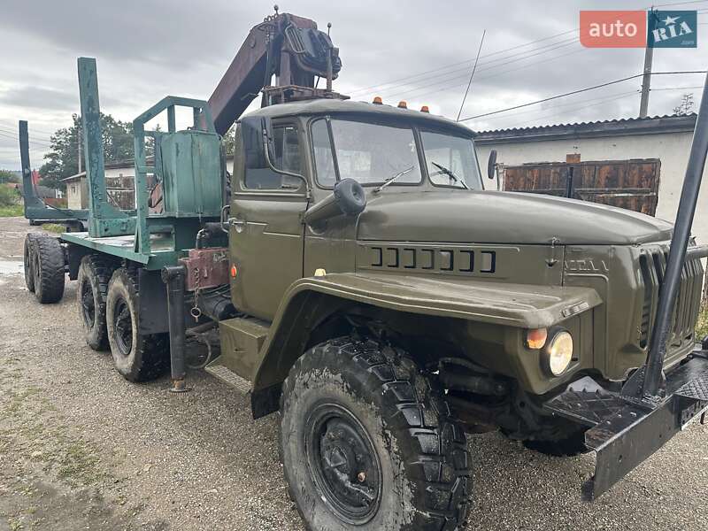 Лесовоз / Сортиментовоз Урал 5557 1987 в Делятине