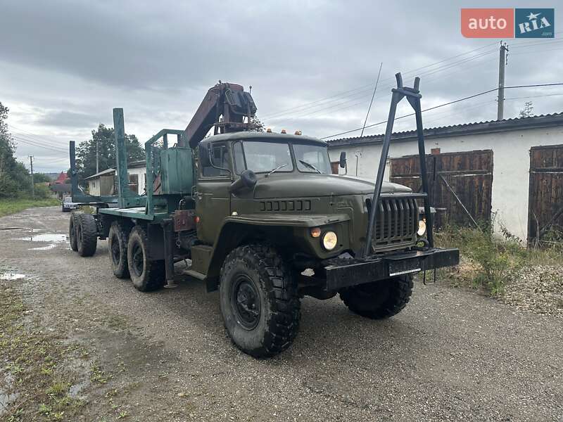 Лесовоз / Сортиментовоз Урал 5557 1987 в Делятине