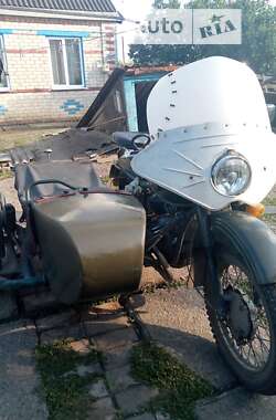 Мотоцикл с коляской Урал K-750 1968 в Валках