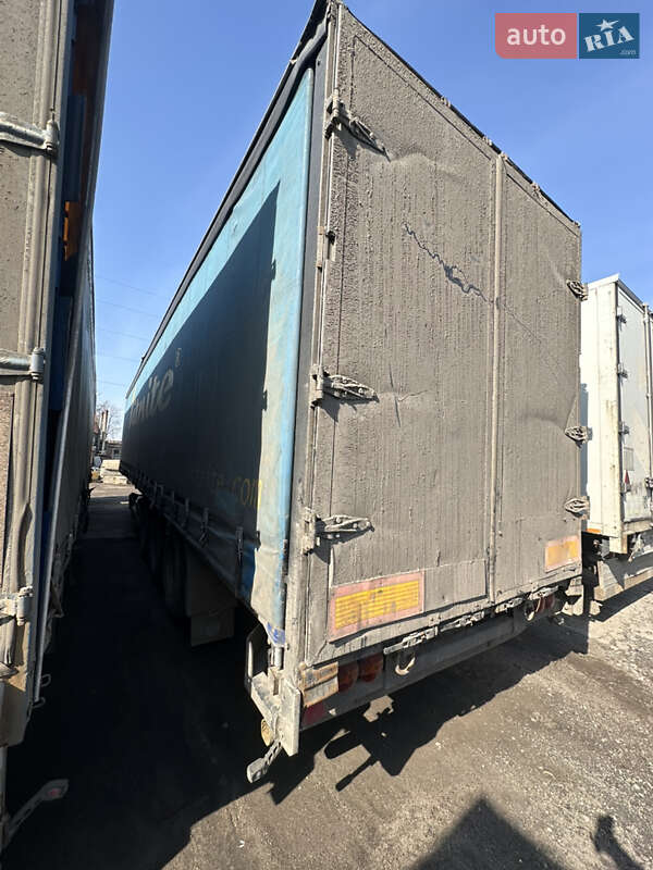 Тентованный борт (штора) - полуприцеп Van Hool 13В005 2001 в 