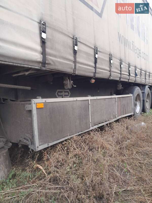 Тентованный борт (штора) - полуприцеп Van Hool 2B2001 1997 в Вознесенске