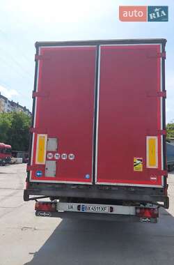 Тентованный борт (штора) - полуприцеп Van Hool 3B0011 2010 в 