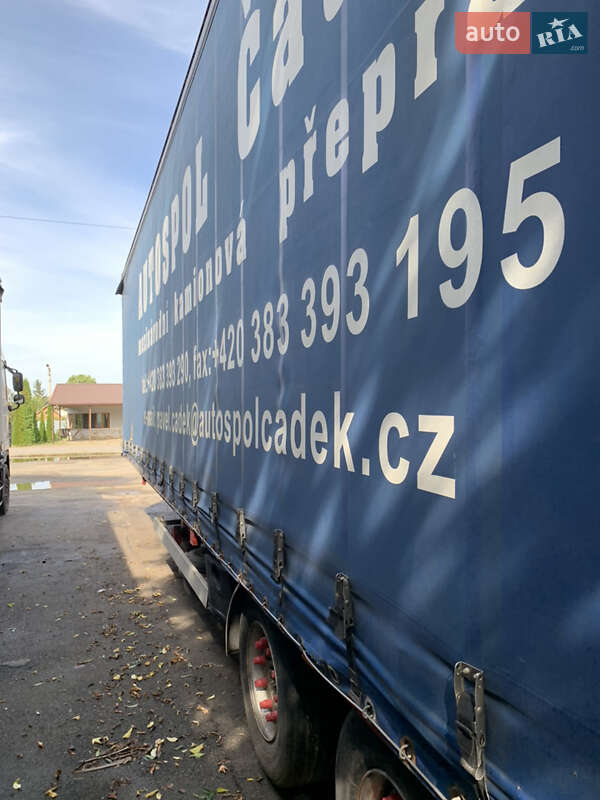 Тентований борт (штора) - напівпричіп Van Hool 3B0062 2007 в Хмельницькому