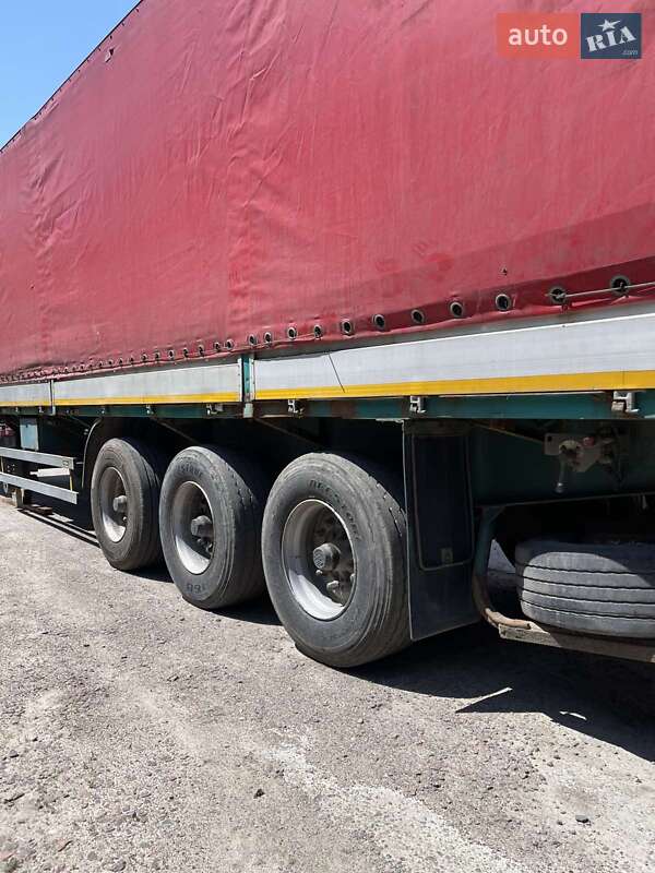 Бортовой полуприцеп Van Hool 3B1057 1998 в Сарнах