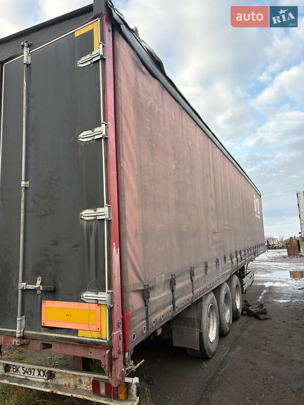 Тентованный борт (штора) - полуприцеп Van Hool 3B2011 1999 в Львове