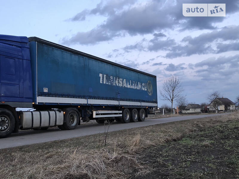 Тентованный борт (штора) - полуприцеп Van Hool 3В0064 2004 в Жидачове