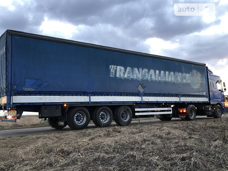 Тентованный борт (штора) - полуприцеп Van Hool 3В0064 2004 в Жидачове