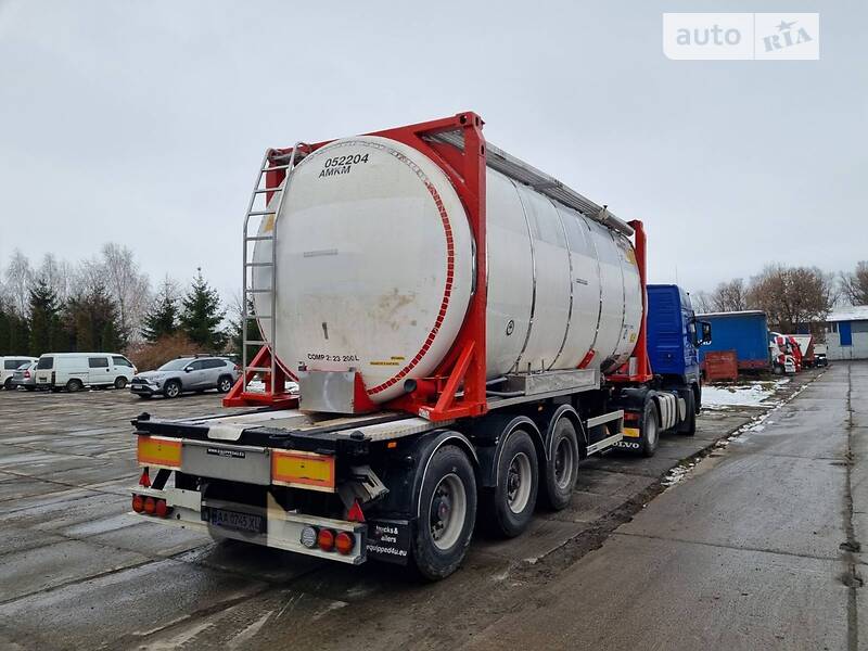 Контейнеровоз полуприцеп Van Hool Tank Container 2000 в Броварах фото 2 Контейнеровоз полуприцеп Van Hool Tank Container 2000 в Броварах