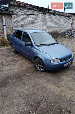 Седан ВАЗ 1118 Калина 2006 в На Новой Боровой