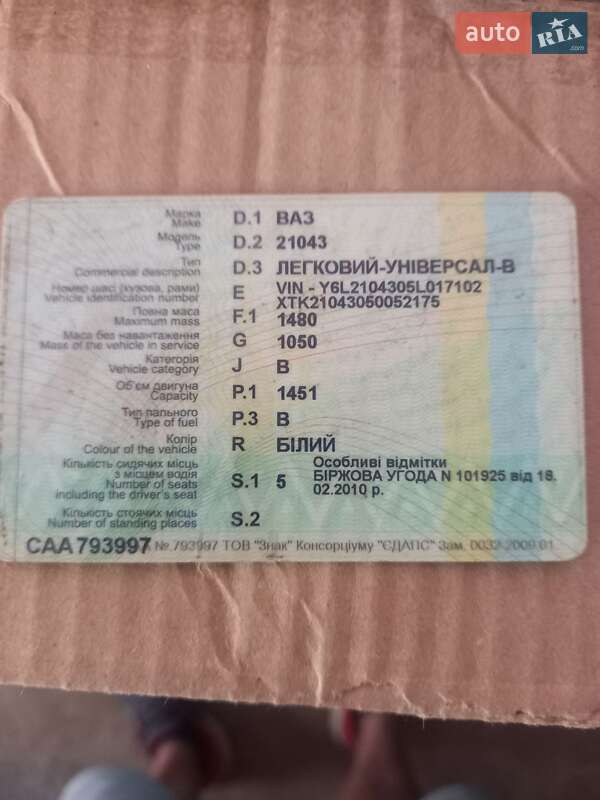 Універсал ВАЗ / Lada 2104 2006 в Кривому Розі