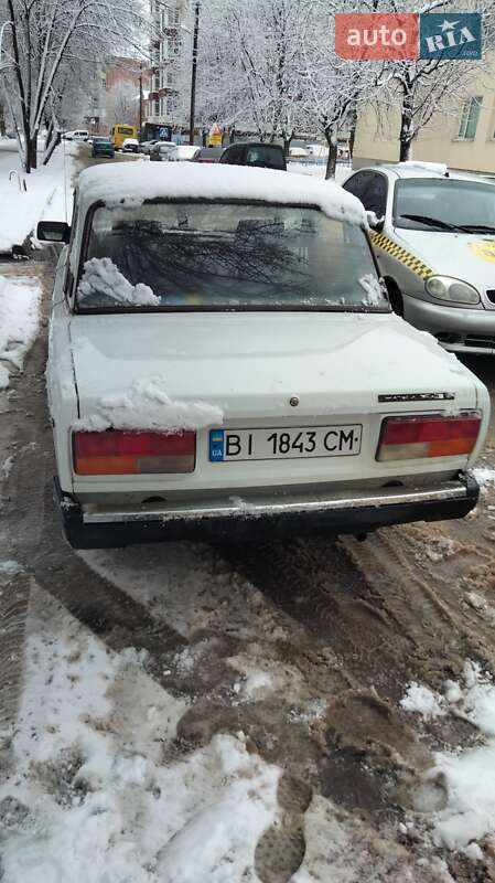 Седан ВАЗ / Lada 2107 1987 в Полтаві