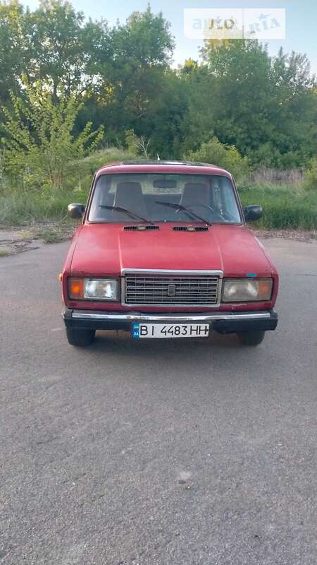 Седан ВАЗ / Lada 2107 1987 в Козельщині