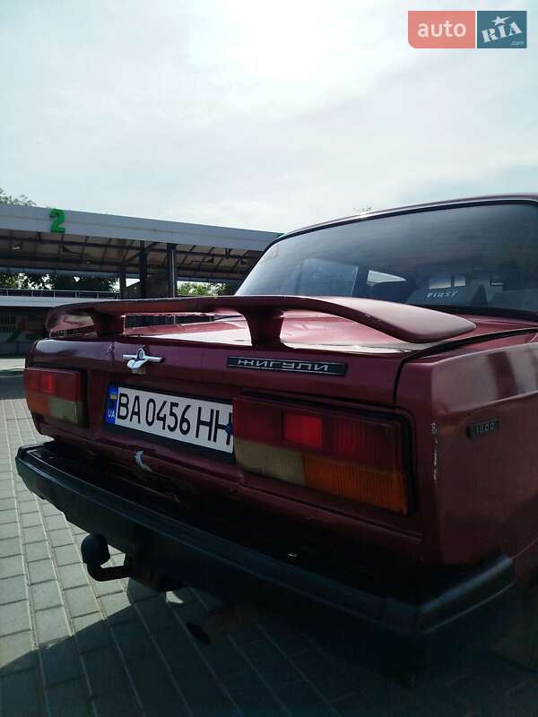 Седан ВАЗ / Lada 2107 1986 в Александрие фото 4 Седан ВАЗ / Lada 2107 1986 в Александрие