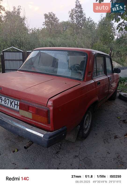 Седан ВАЗ / Lada 2107 1992 в Погребище