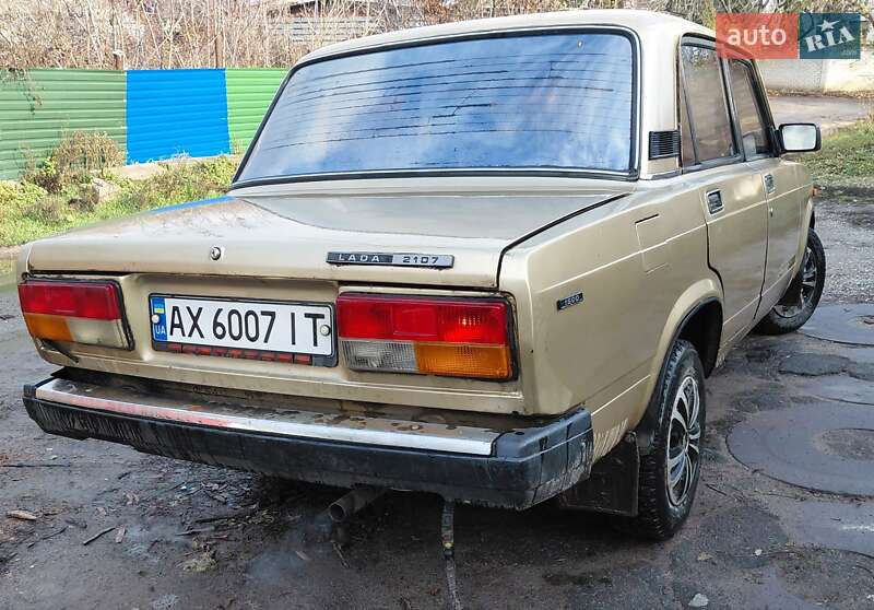 Седан ВАЗ / Lada 2107 1987 в Харькове фото 3 Седан ВАЗ / Lada 2107 1987 в Харькове