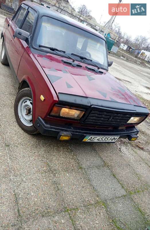 Седан ВАЗ / Lada 2107 1984 в Синельниковому фото 8 Седан ВАЗ / Lada 2107 1984 в Синельниковому