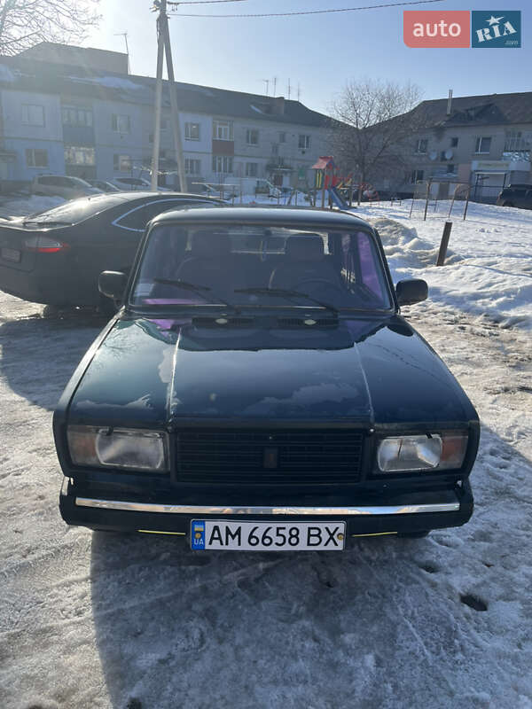 Седан ВАЗ / Lada 2107 1984 в Попельне фото 10 Седан ВАЗ / Lada 2107 1984 в Попельне