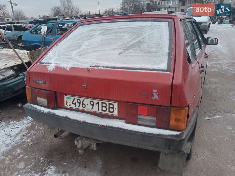Хетчбек ВАЗ / Lada 2109 1989 в Бердичеві