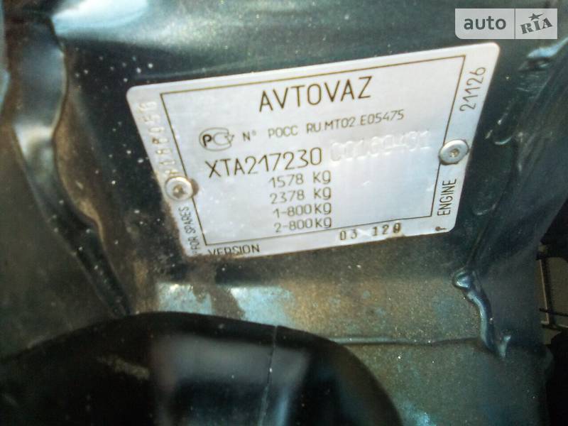 Хетчбек ВАЗ / Lada 2172 Priora 2011 в Запоріжжі