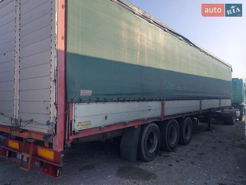 Тентованный борт (штора) - прицеп Viberti 22R10 2003 в Кельменцах