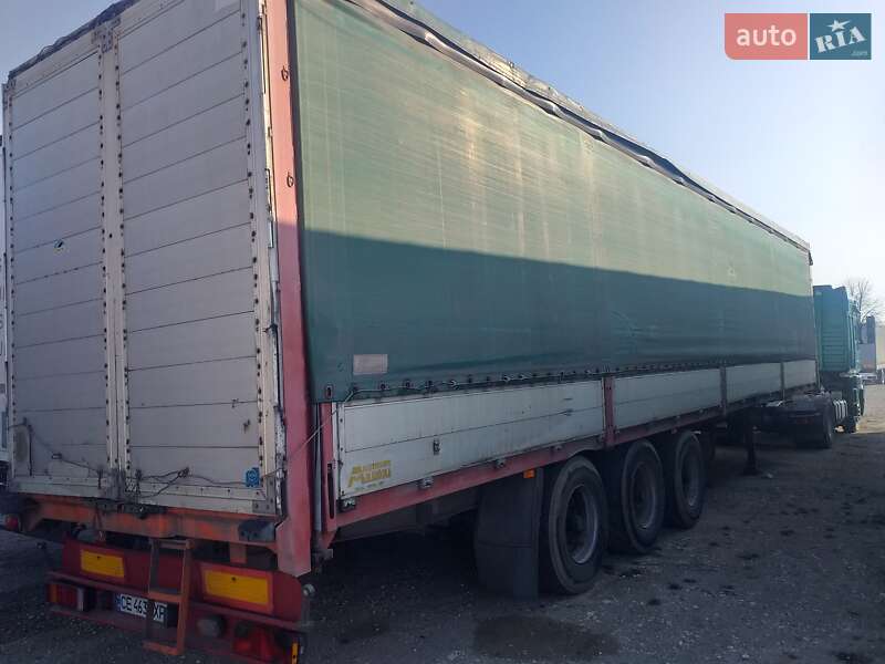 Тентованный борт (штора) - прицеп Viberti 22R10 2003 в Кельменцах