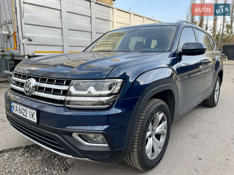 Внедорожник / Кроссовер Volkswagen Atlas 2017 в Киеве