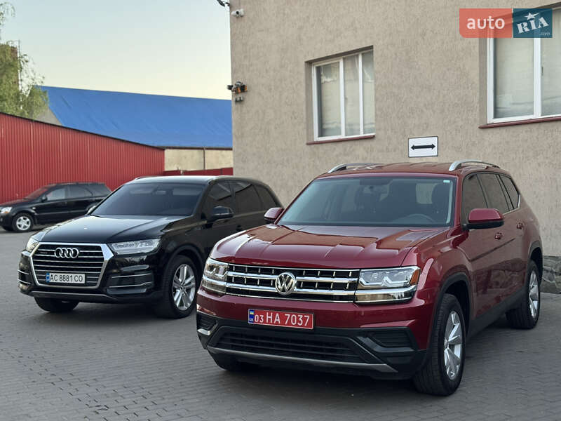 Внедорожник / Кроссовер Volkswagen Atlas 2018 в Владимире