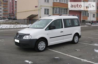 Грузопассажирский фургон Volkswagen Caddy 2010 в Виннице