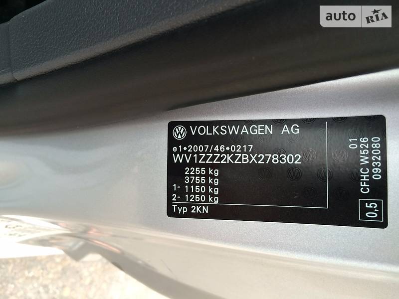 Грузовой фургон Volkswagen Caddy 2011 в Бучаче фото 21 Грузовой фургон Volkswagen Caddy 2011 в Бучаче