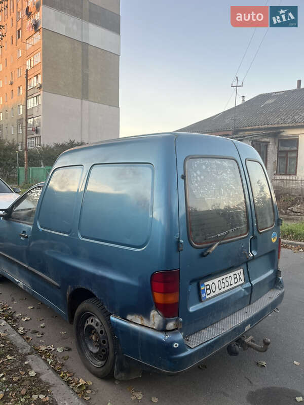 Грузовой фургон Volkswagen Caddy 1998 в Хмельницком фото 3 Грузовой фургон Volkswagen Caddy 1998 в Хмельницком