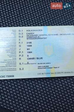 Мінівен Volkswagen Caddy 2008 в 
