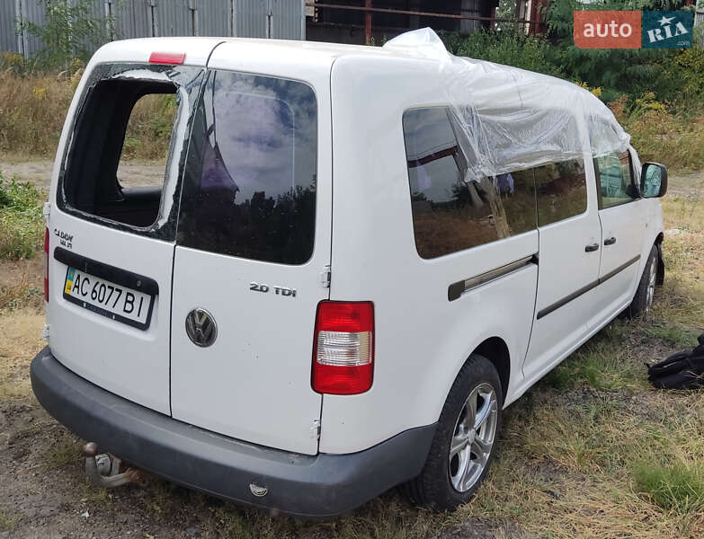 Минивэн Volkswagen Caddy 2008 в Луцке фото 3 Минивэн Volkswagen Caddy 2008 в Луцке