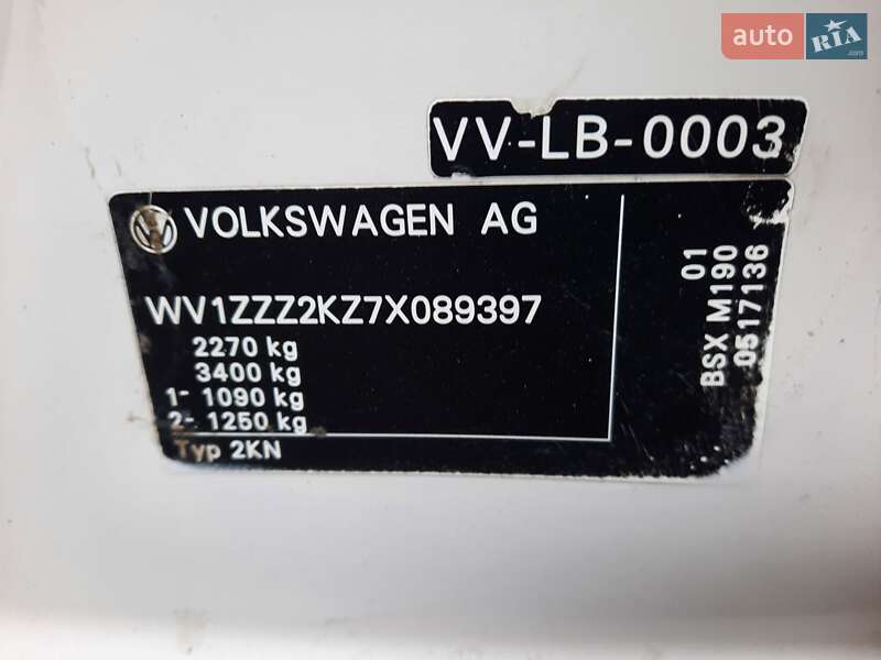 Мінівен Volkswagen Caddy 2007 в Полтаві