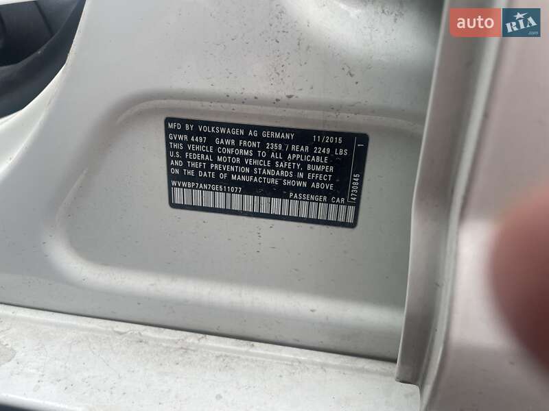 Купе Volkswagen CC / Passat CC 2015 в Львове фото 5 Купе Volkswagen CC / Passat CC 2015 в Львове