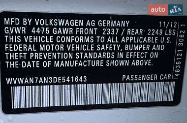 Купе Volkswagen CC / Passat CC 2012 в 