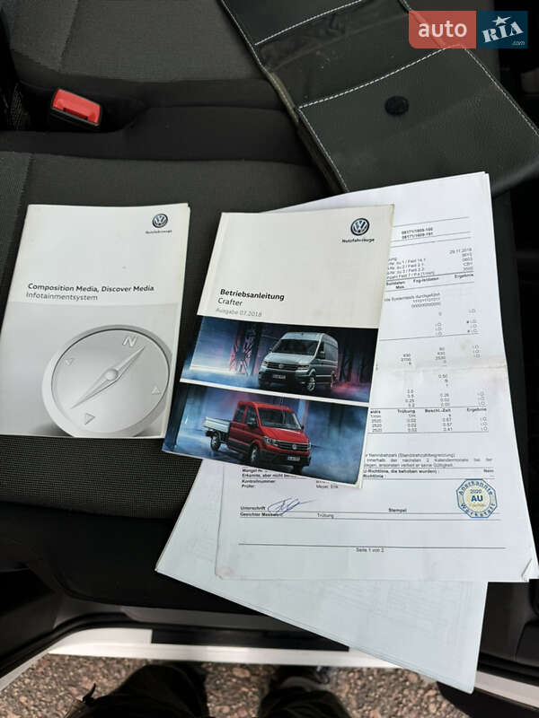 Грузовой фургон Volkswagen Crafter 2018 в Киеве фото 29 Грузовой фургон Volkswagen Crafter 2018 в Киеве