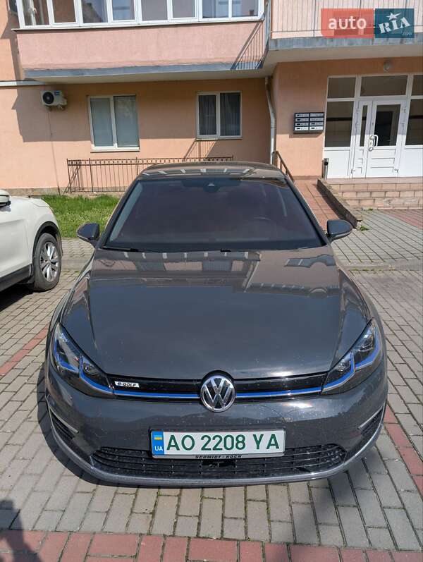 Volkswagen e-Golf 2020