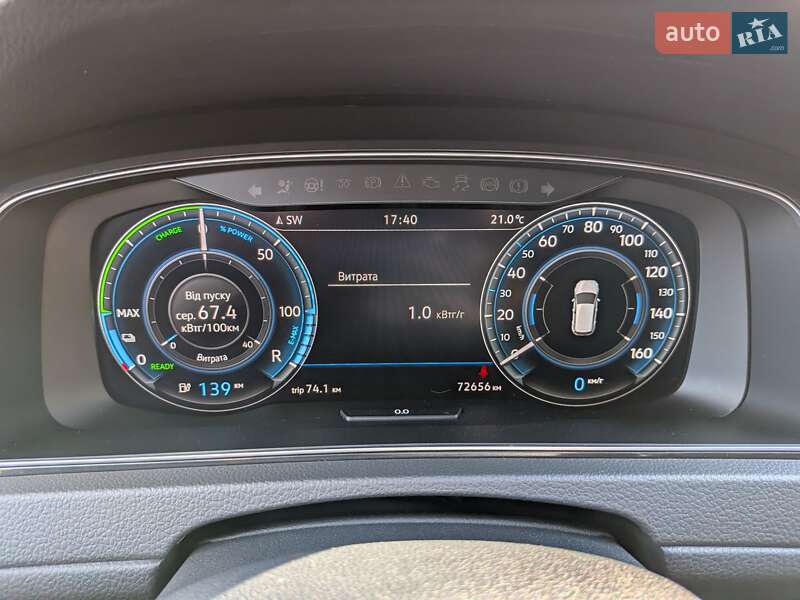 Хетчбек Volkswagen e-Golf 2020 в Луцьку