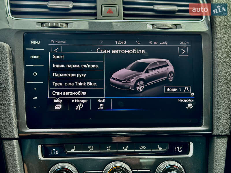 Хэтчбек Volkswagen e-Golf 2019 в Самборе