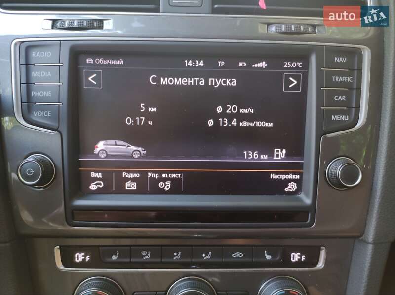 Хетчбек Volkswagen e-Golf 2015 в Запоріжжі