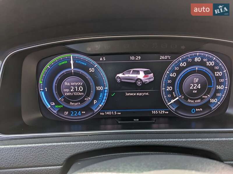 Хэтчбек Volkswagen e-Golf 2017 в Кривом Роге