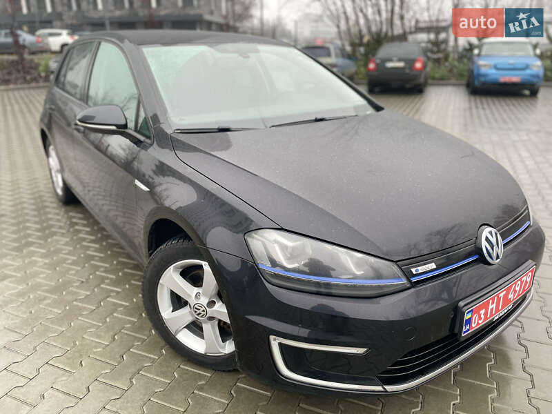 Volkswagen e-Golf 2016