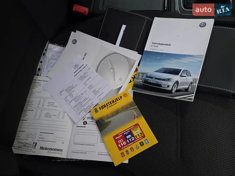 Хэтчбек Volkswagen e-Golf 2018 в Тернополе документ 2 фото Хэтчбек Volkswagen e-Golf 2018 в Тернополе документ