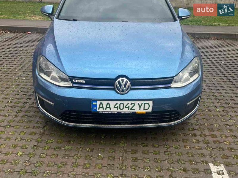 Volkswagen e-Golf 2016