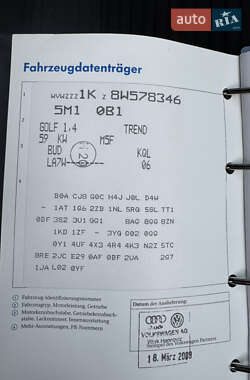 Хэтчбек Volkswagen Golf Plus 2008 в 