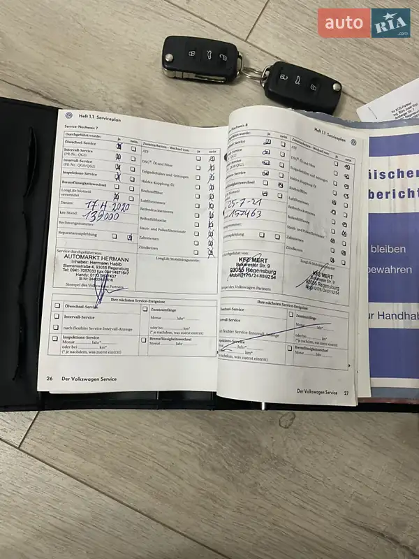 Хэтчбек Volkswagen Golf Plus 2010 в Виноградове документ